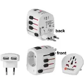 Microconnect SKROSS World-adapter, PETRAVEL12