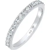 Elli Ring sølv / transparent