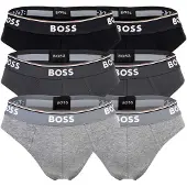 BOSS Slip grå / mørkegrå / hvid