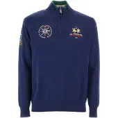 La Martina Pullover mørkeblå / gul / grøn / rød