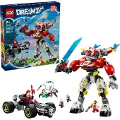 LEGO DREAMZzz - Coopers Tiger-Mech Og Zero... 71497 - 1006 Dele - - OneSize - Klodser