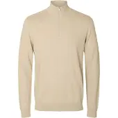 SELECTED MEN Pullover 'SLHBERG' beige