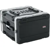 Gator GRR-6L Lockable Moulded Rolling Rack Case 6U