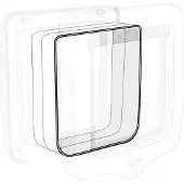 Trixie 4-Vejs Kattelem Med Tunnel - Tunnelelement - Hvid - 24 x 28 cm