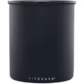 Airscape galvaniseret aroma-beholder, stor, mat sort