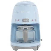 Smeg 50's Style DCF02PBEU - Kaffemaskine - 10 kopper - pastelblå