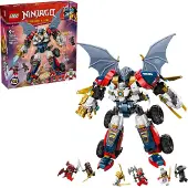 LEGO Ninjago - Zanes Ultrakombirobot 71834 - 4-i-1 - 1187 Dele - - OneSize - Klodser