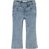 Name it Jeans - Noos - NmfSalli - Light Blue Bleached Denim - - 5 år (110) - Jeans