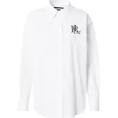 Ralph Lauren Bluse '50S' navy / hvid