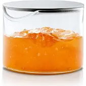 Blomus Basic Condiment Lid 3 Oz Glass og b?rstet rustfrit st?l