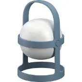 Rosendahl Soft Spot solcellelampe sky blue 25 cm