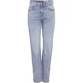 Noisy May Monica Straight Az359lb Højtaljede Jeans