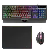The G-Lab Combo Ytrium Gamingtastatur Og Mus Spansk