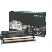 Lexmark Tonerkassette sort 8.000 sider return C734A1KG Modsvarer: N/A
