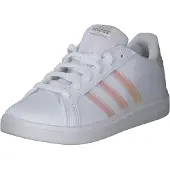 Adidas Sko - Grand Court 2.0 K - Hvid/Rosa - - 36 2/3 - Sko