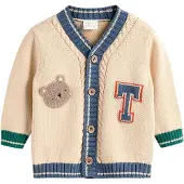 Next Cardigan creme / blå / brun / grøn / rød