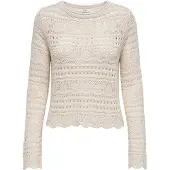 ONLY Pullover 'Sun' beige