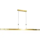 QAZQA Justerbar pendellampe guld inkl. LED - Lamba