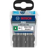 Bosch Accessories 2608522546 2608522546 Bitsæt Pozidriv Torsionszone