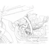 Hepco & becker Tank- og motorbøjle DIV. MOTO GUZZI SORT