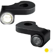 HeinzBikes Nano Led Armatur-Blinklys CVO MODELLER 02-20, SORT