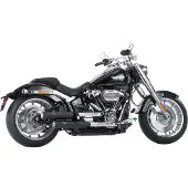 Falcon Double Groove Udstødning SOFTAIL 21- BL