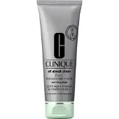 Clinique All About Clean 2-In-1 Charcoal Mask Plus Scrub for Women 3.4oz