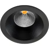 SG ARMATUREN Downlight Soft Isosafe LED 6W DTW, sort