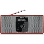 Technisat DigitRadio 2 S - DAB+ radio - rød, sølv