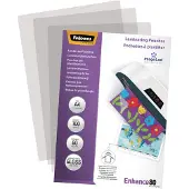 Fellowes Lamineringslommer A4 80 mic. 100/pk, Blank