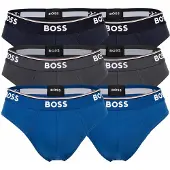 BOSS Slip blå / grå / hvid