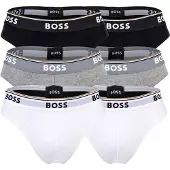BOSS Slip grå-meleret / sort / hvid