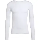 Adidas Baselayer Techfit - Hvid L/s, størrelse 3XL