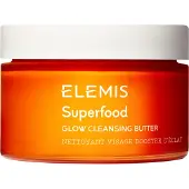Elemis Superfood AHA Glow Rensebalsam 90 g - Lysende rensebalsam med græskarenzym og acerola-kirsebær; makeupfjerner og maske