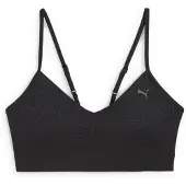 Puma MOVE CLOUDSPUN AOP Bra Women, Clothing, Black, L