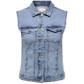 ONLY Carmakoma Vest 'CARWespa' blue denim