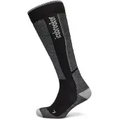Icebreaker - Skistrømper - M Merino Blend Ski+ Light OTC Black/Ether/Graphite til UnisexUld - Størrelse 47-49 - Sort