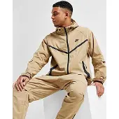 Nike Jakke Tech Woven Fz - Beige/sort, størrelse X-Small