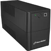 BlueWalker PowerWalker VI 850 IEC - UPS - AC 220/230/240 V - 480 Watt - 850 VA - 9 At - USB - output-stikforbindelser: 4 - sort