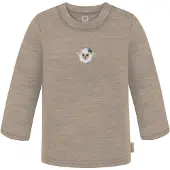 Normani Shirts 'Taupo' mørkebeige / lysegrøn / eosin / hvid