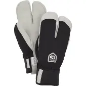 Hestra W.S. Wool Terry Split, handsker, sort