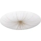 Eglo NIEVES 1 loftlampe i hvid med guld dekoration