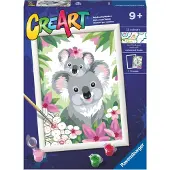 Ravensburger Creart Nuttede Koalaer Malesæt