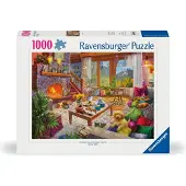Ravensburger Hyggelig Hytte (12000293) Puslespil 1000 Stykker