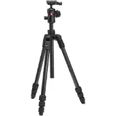 Manfrotto Befree Advanced AS MKBFRTC4FB-BH - Stativ med ben - twist, carbon - med 494 Center Ball head