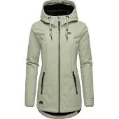 Ragwear Vinterjakke 'Zuzka' pastelgrøn / sort