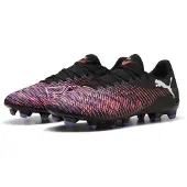 Puma FUTURE 8 PLAY FG/AG Football Boots Unisex, Shoes, Black/White/Glowing Red, 44.5