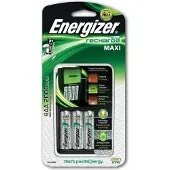 Energizer Pro-Charger - Batterioplader - (for 4xAA/AAA) + AC-strømadapter + batteri 4 x AA type - NiMH - 2000 mAh