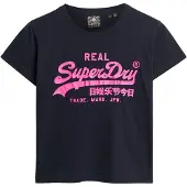 Superdry Neon Vl Graphic Fitted T-shirt Med Korte ærmer