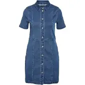 Noisy May Kjole 'Nisa' blue denim